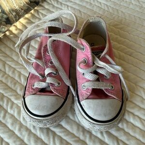 Converse Kids Sneakers in Pink and White